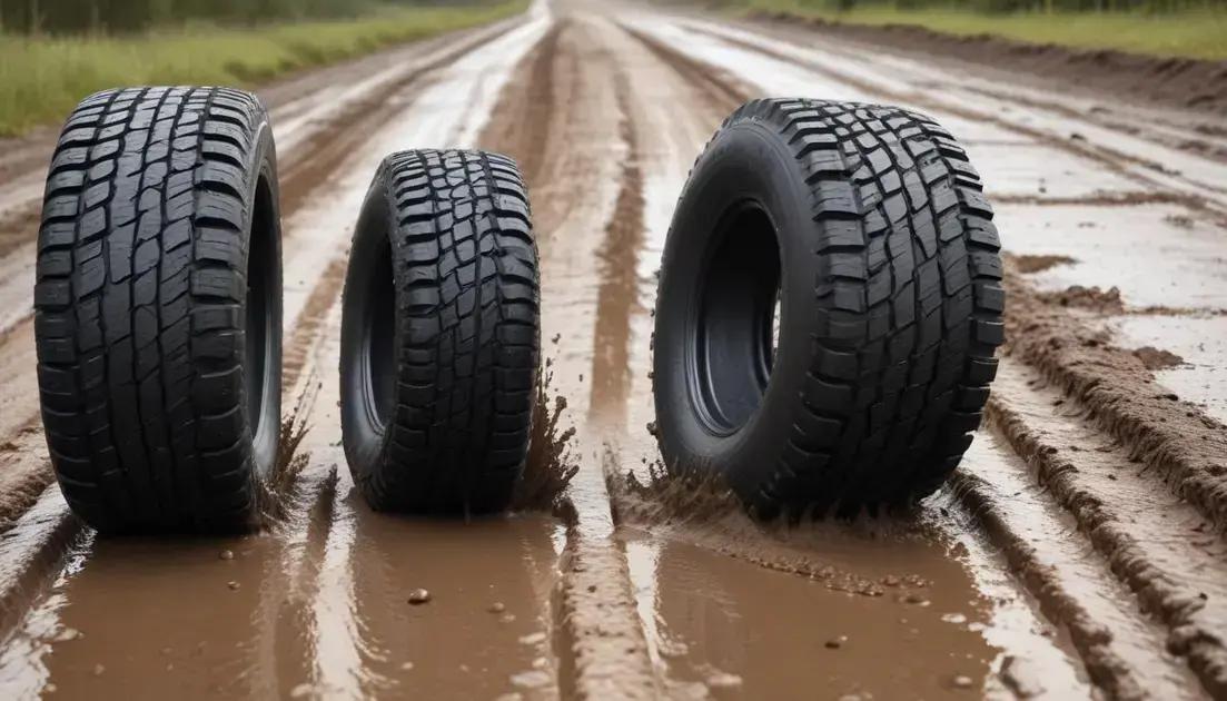 Como escolher pneus para diferentes condições de pista