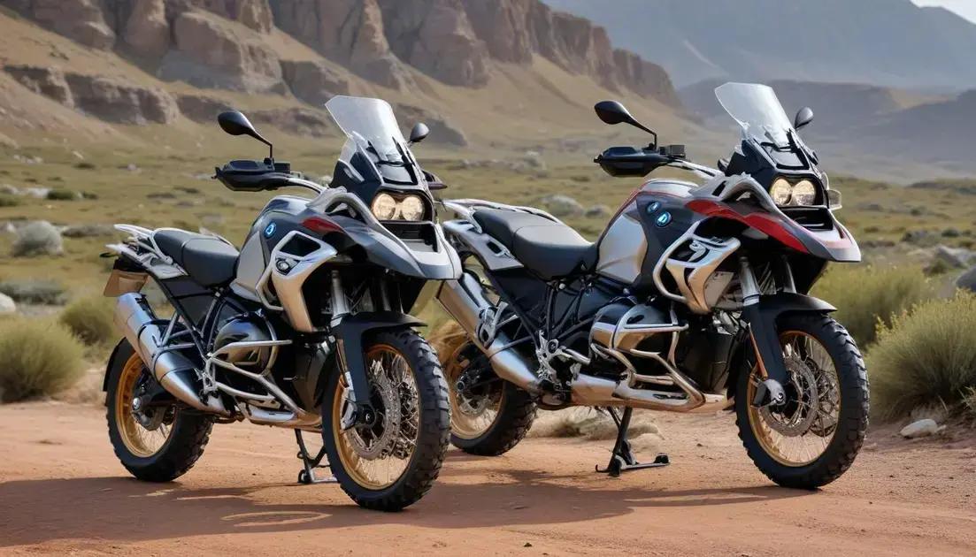 Comparativo com a R 1250 GS Adventure