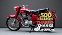 Honda alcança 500 milhões de motos produzidas globalmente em 76 anos