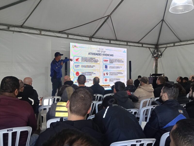 Pit Stop Educativo para Motociclistas acontece em São Paulo