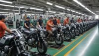 Produção de motos no Brasil alcança novos patamares em 2025