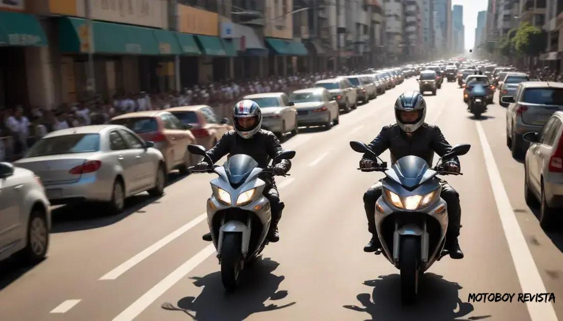 Impactos do trânsito no comportamento dos motoboys
