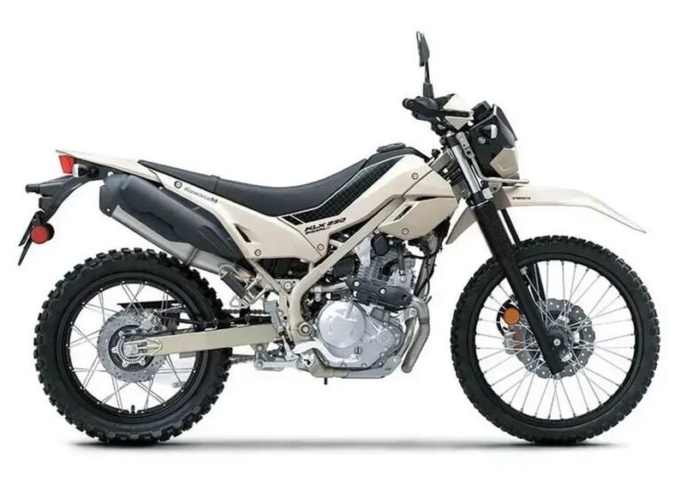 Kawasaki relança KLX230 Sherpa S 2026 com altura reduzida e conectividade