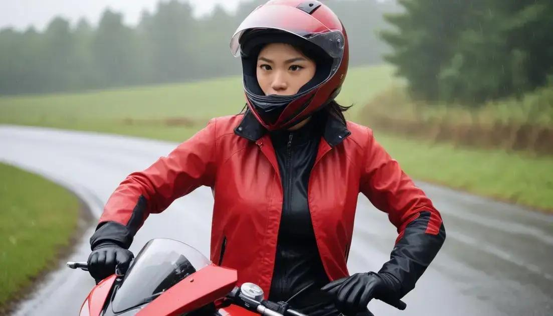 Técnicas para curvas seguras em piso molhado Técnicas para curvas seguras em piso molhado