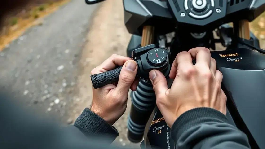 ajustes práticos na suspensão: o que mexer e quando