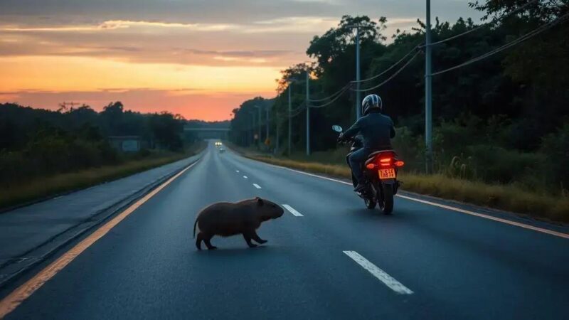 Como evitar acidentes com fauna na pista