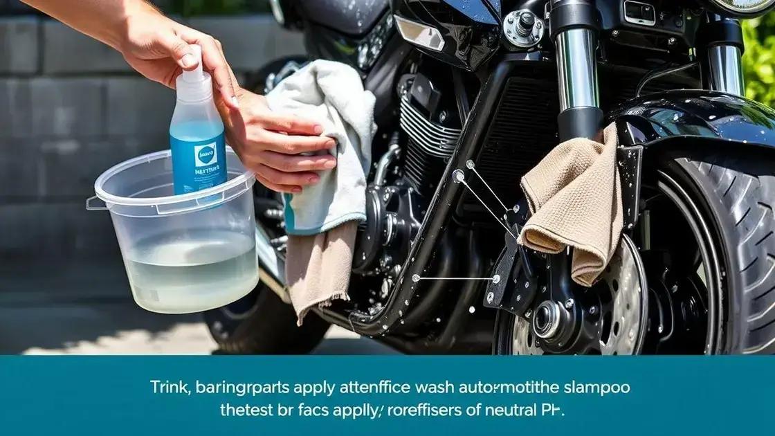 Como lavar a moto sem danificar o acabamento Como lavar a moto sem danificar o acabamento