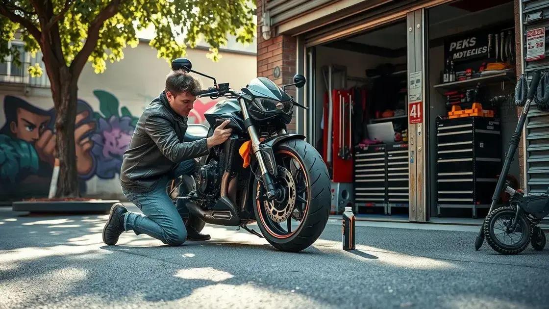 Como manter a moto limpa no dia a dia sem complicação