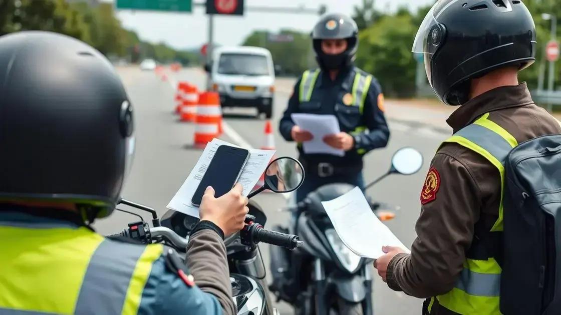 Como portar e apresentar os documentos em fiscalizações