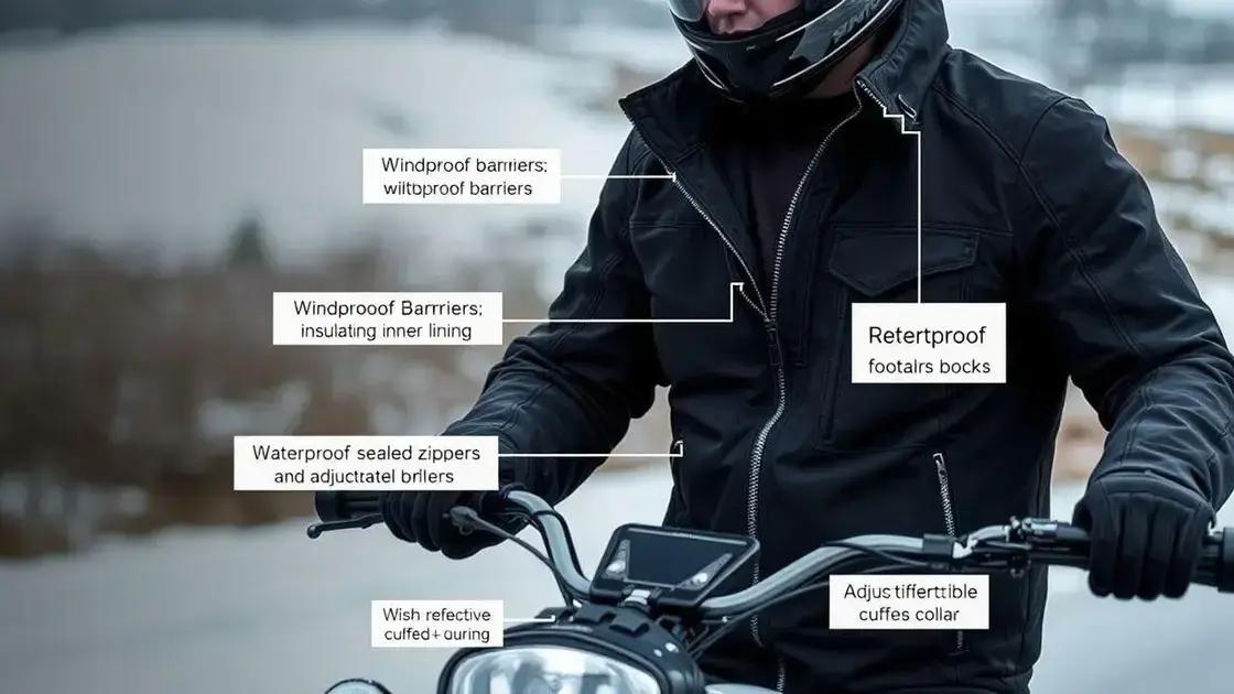 Critérios para avaliar a proteção contra o frio e vento