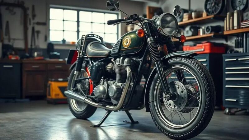 Cuidados especiais com motos antigas