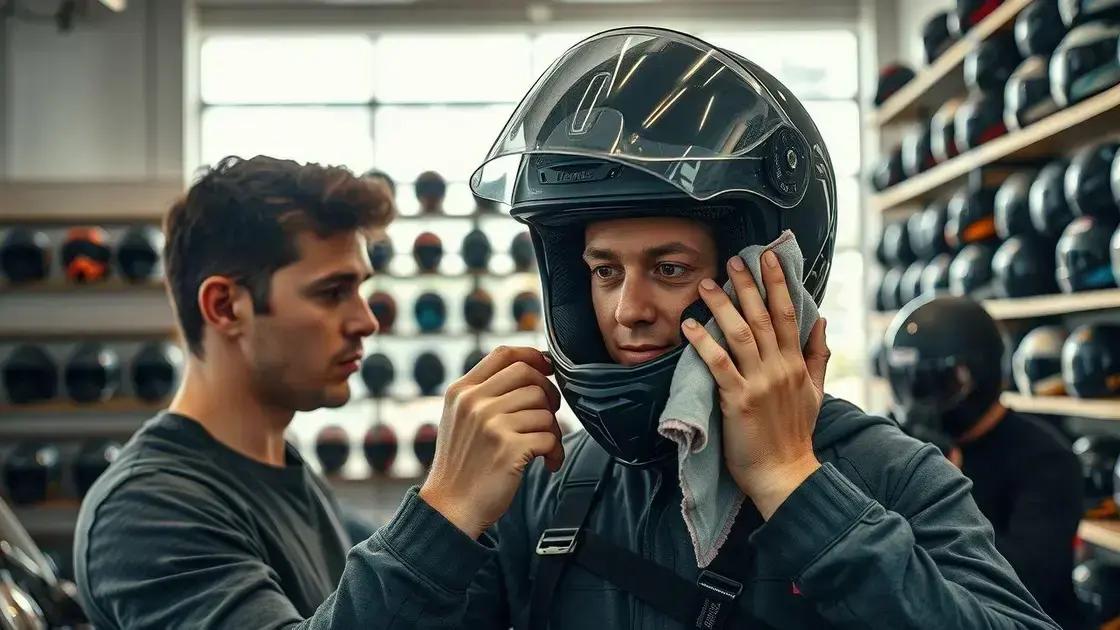 Dicas para escolher e cuidar do seu capacete integral