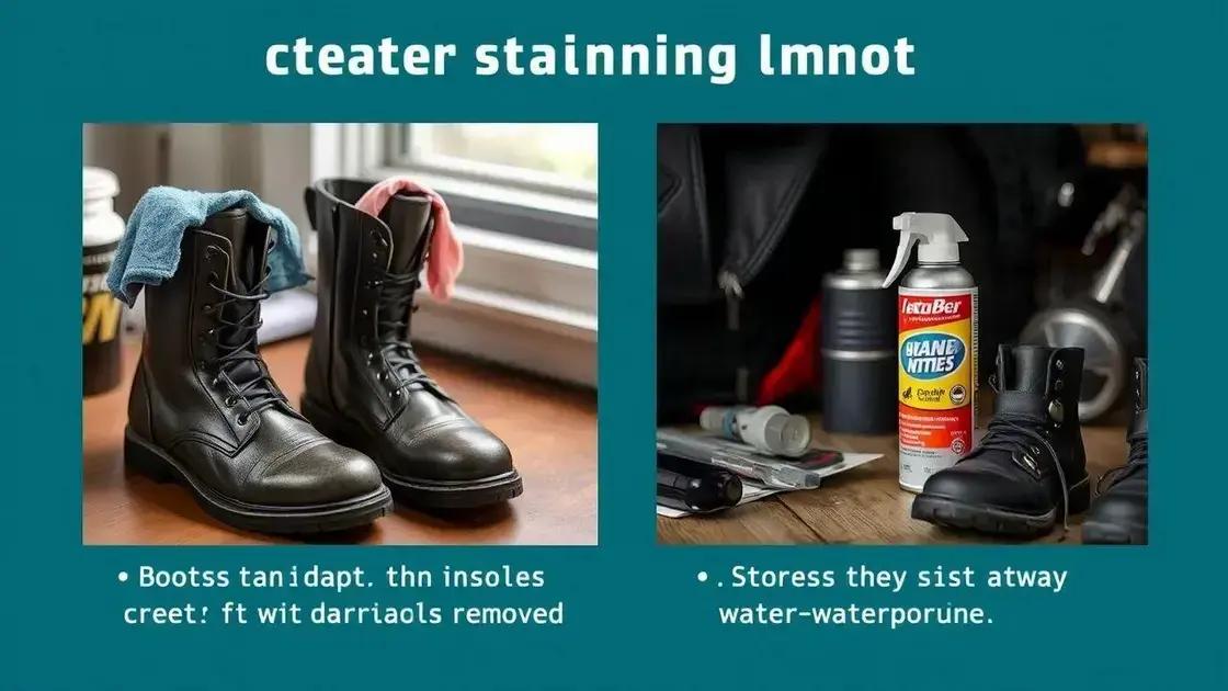 Dicas práticas para cuidar das suas botas de pilotagem