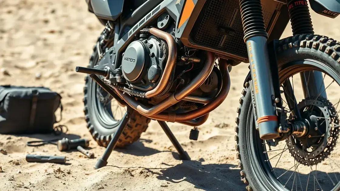 equipamentos e manutenção para vencer o terreno