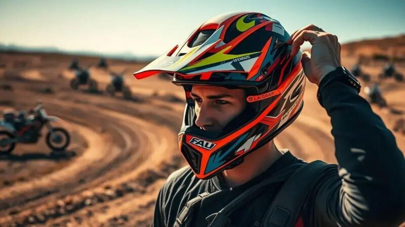 Escolhendo o capacete ideal para motocross
