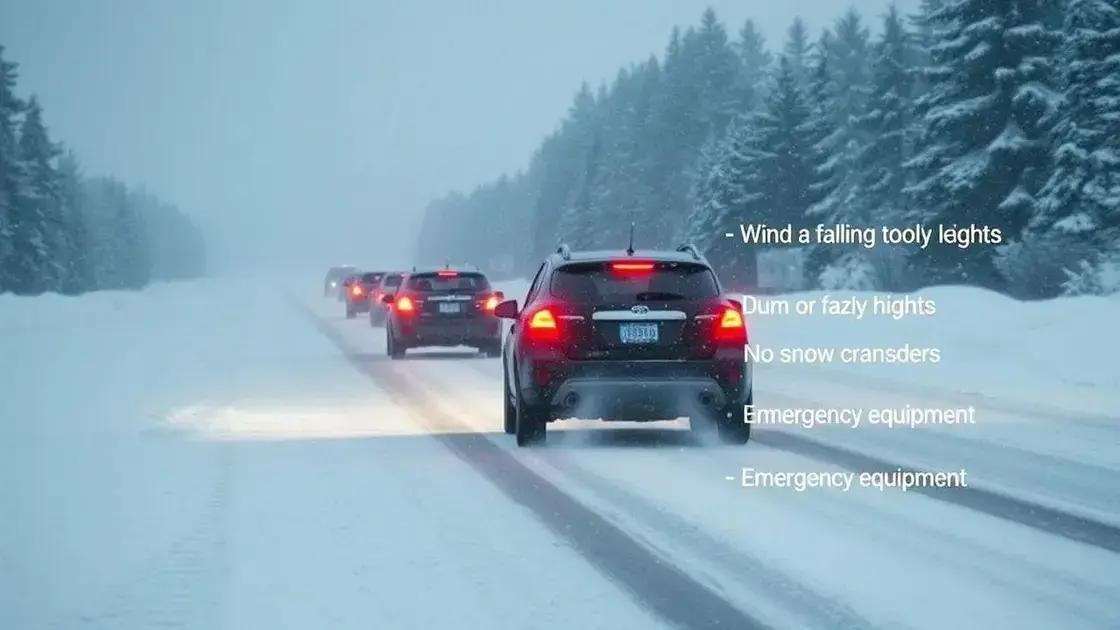 Principais erros que aumentam o risco em nevascas