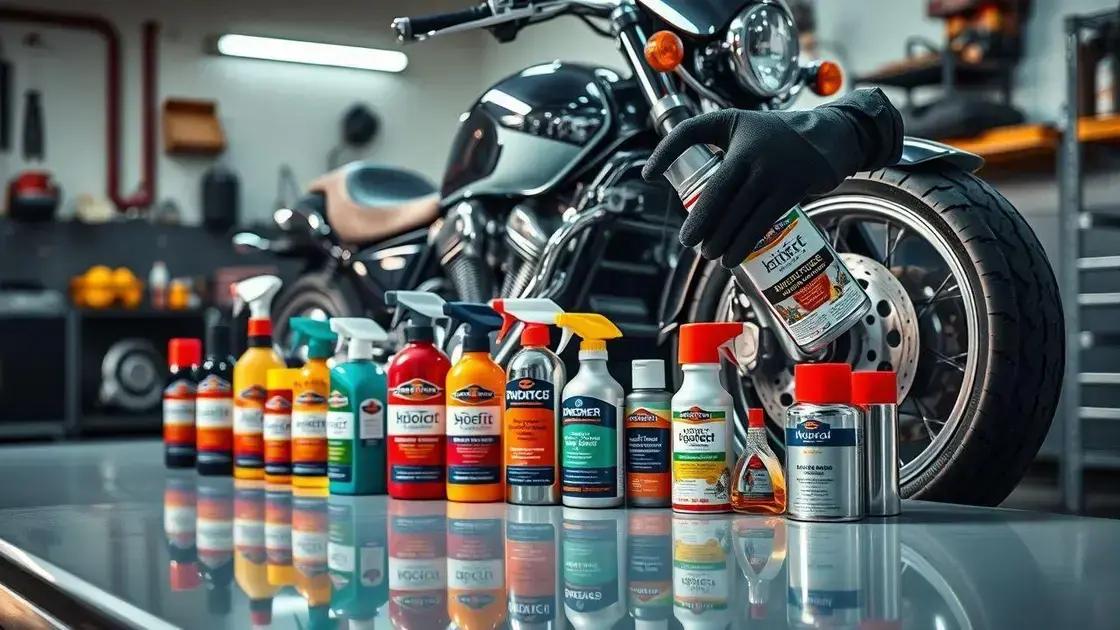 Produtos e técnicas para proteger peças metálicas