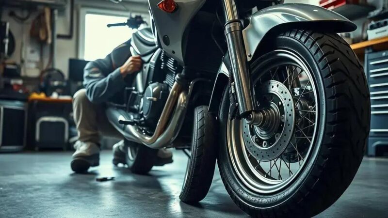 Quando e como trocar os pneus da moto