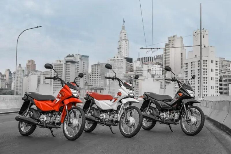 Top 10 motos mais vendidas no Brasil em 2025