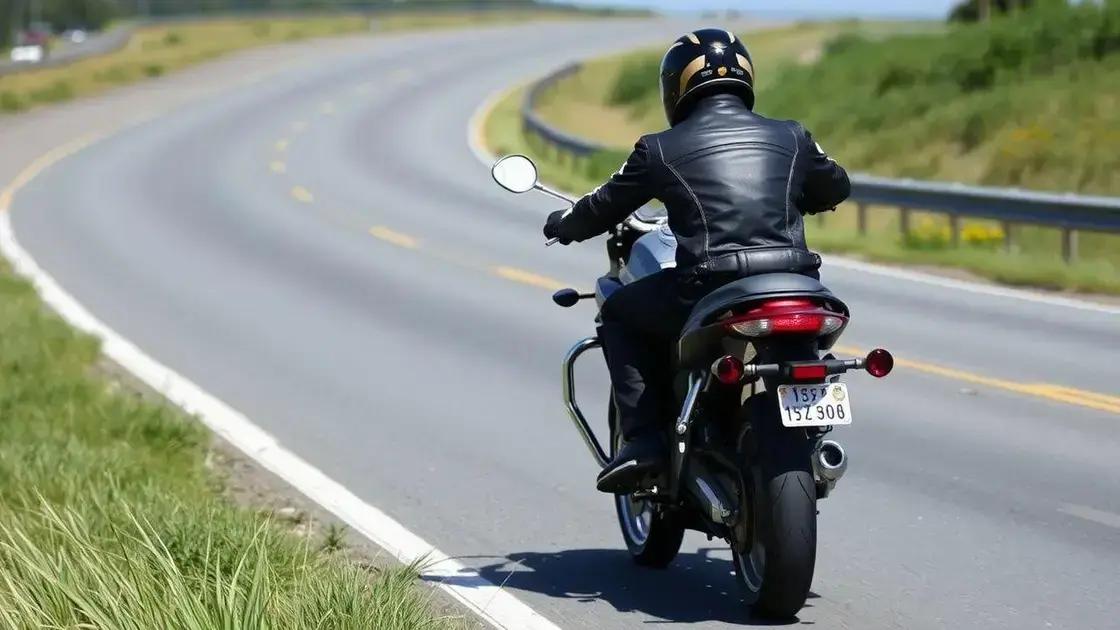 Ajustes na postura e condução durante rajadas Ajustes na postura e condução durante rajadas