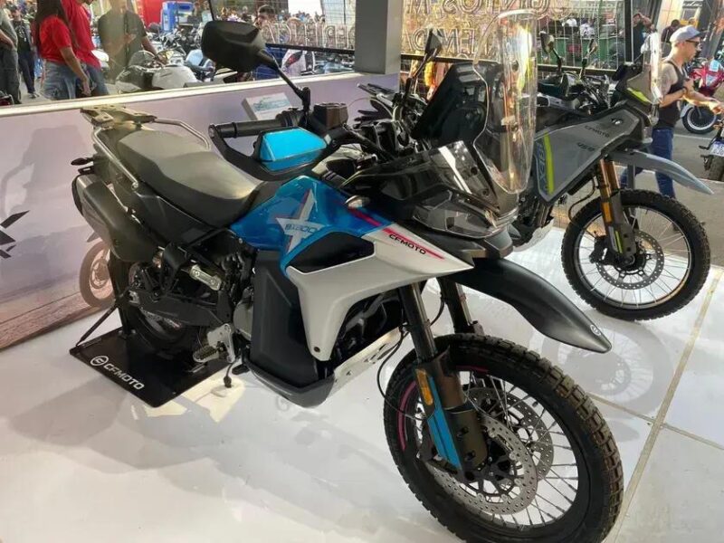 CFMoto Ibex 800-X disputa com Triumph Tiger 900 em tecnologia e desempenho