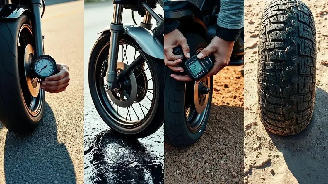 como ajustar a pressão para cada tipo de pista