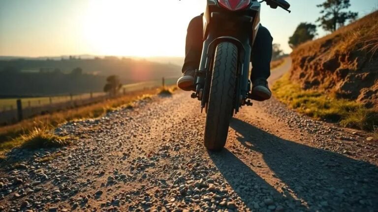 Como evitar derrapagens e quedas em terrenos pedregosos