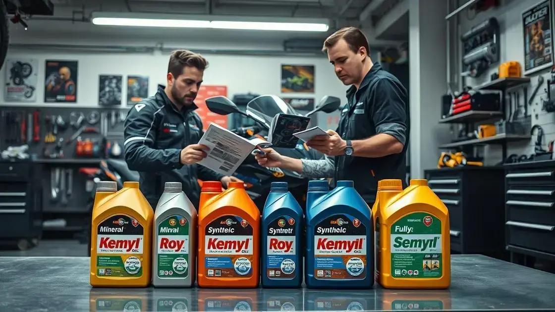 Como identificar qual óleo usar no seu tipo de moto Como identificar qual óleo usar no seu tipo de moto