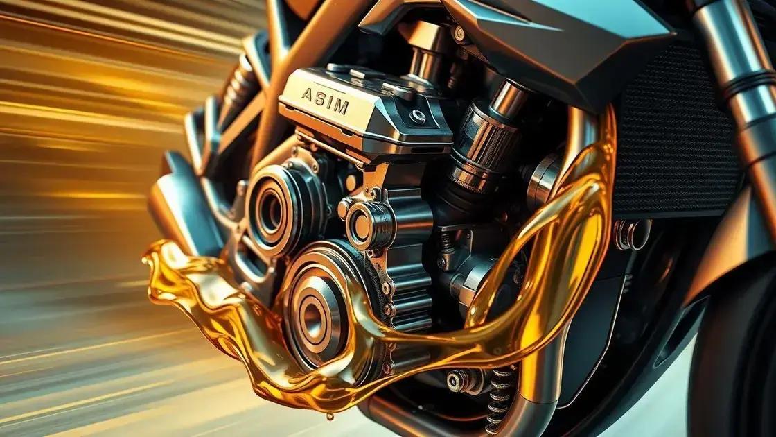 Como o óleo influencia a performance das motos esportivas Como o óleo influencia a performance das motos esportivas