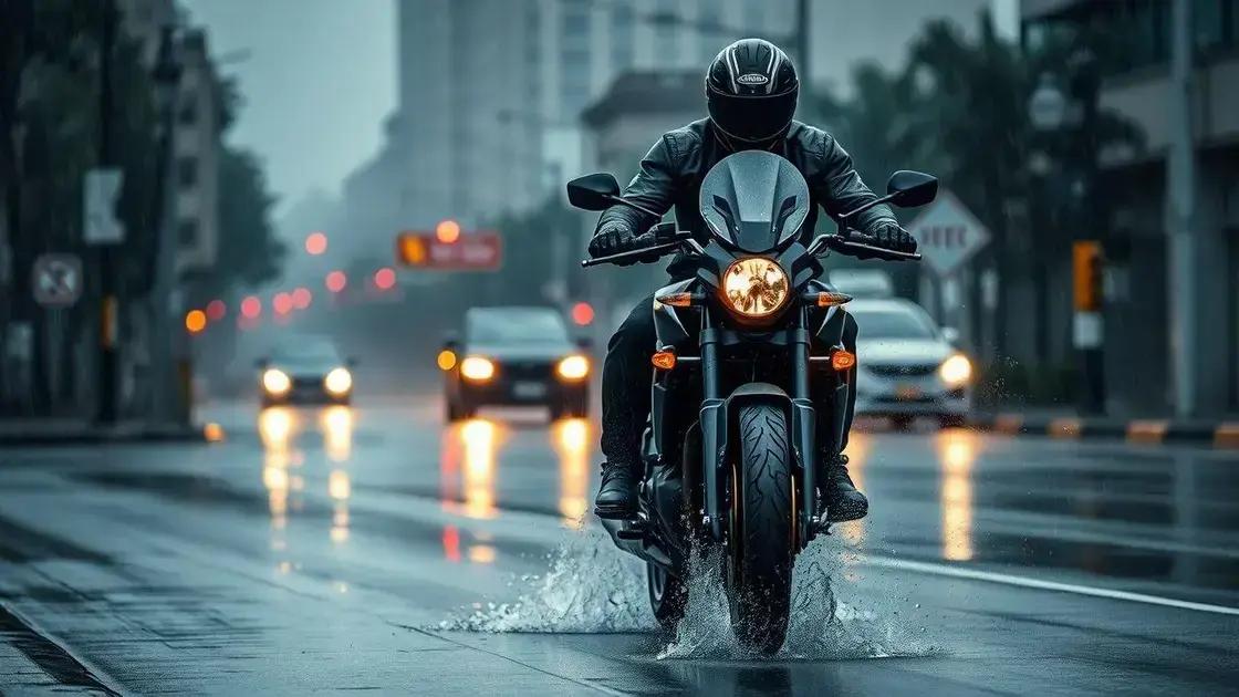 Cuidados essenciais ao pilotar sob chuva intensa Cuidados essenciais ao pilotar sob chuva intensa