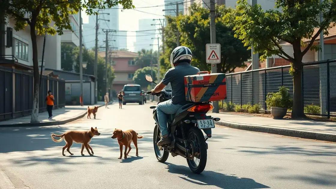 Cuidados extras para motoboy, entregador e uso urbano Cuidados extras para motoboy, entregador e uso urbano