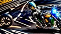 Dicas para pilotar em trechos com óleo na pista