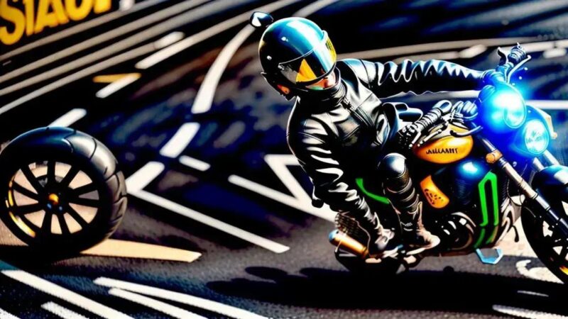 Dicas para pilotar em trechos com óleo na pista