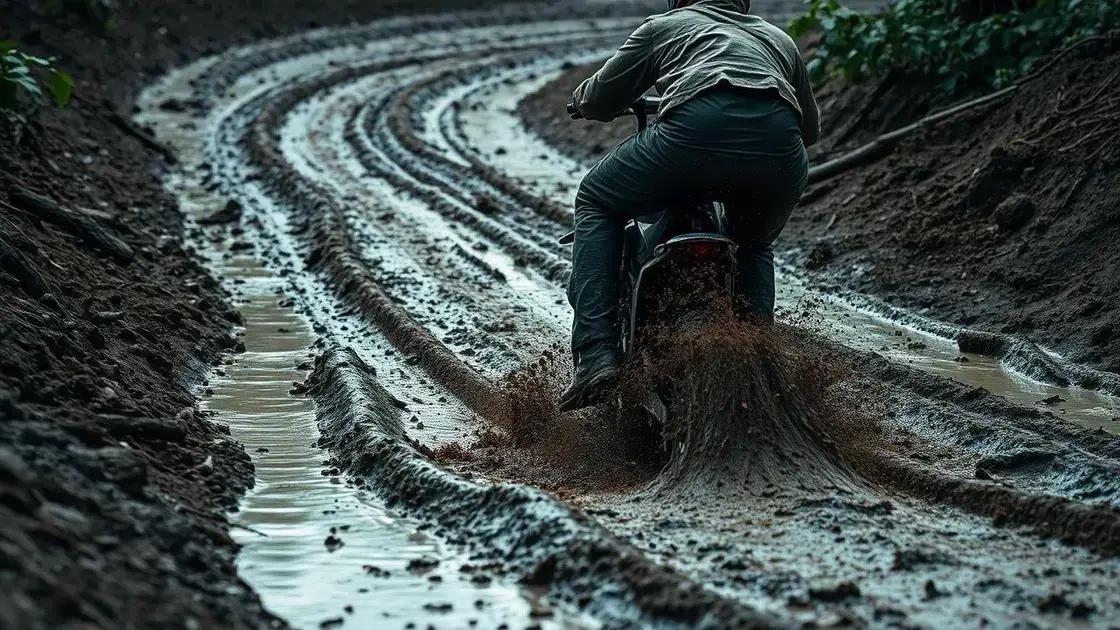 Dicas práticas para pilotagem em terrenos enlameados Dicas práticas para pilotagem em terrenos enlameados