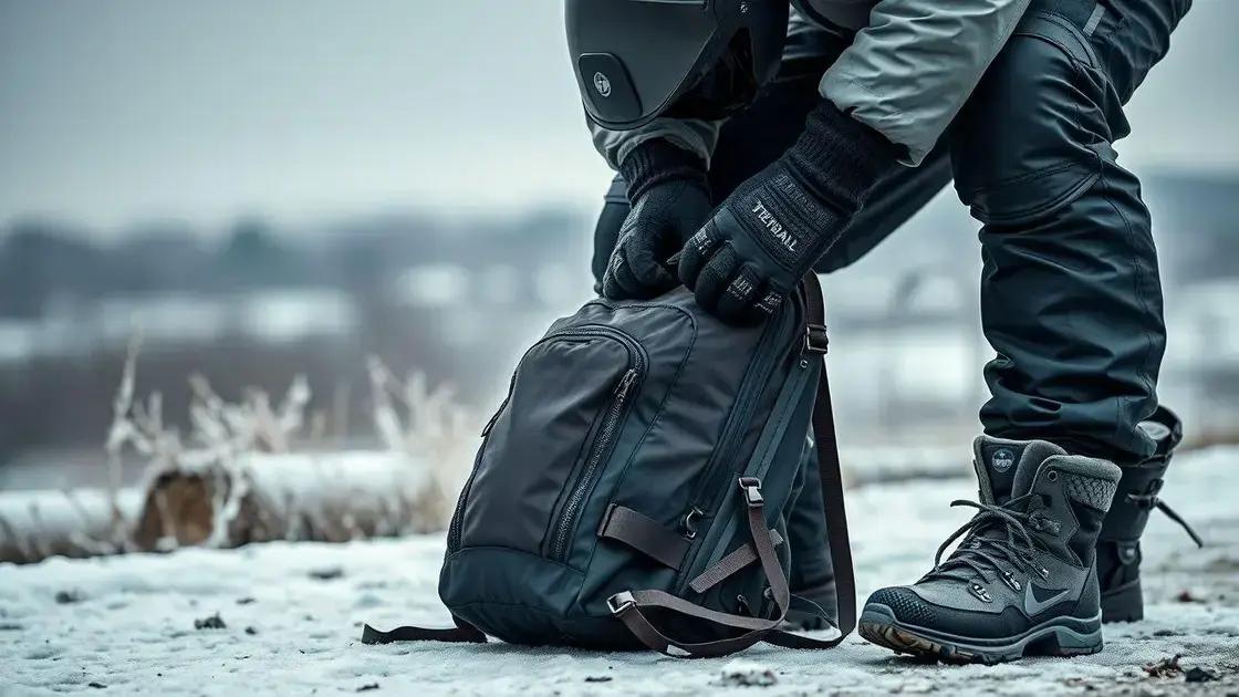 equipamentos essenciais para pilotar no frio