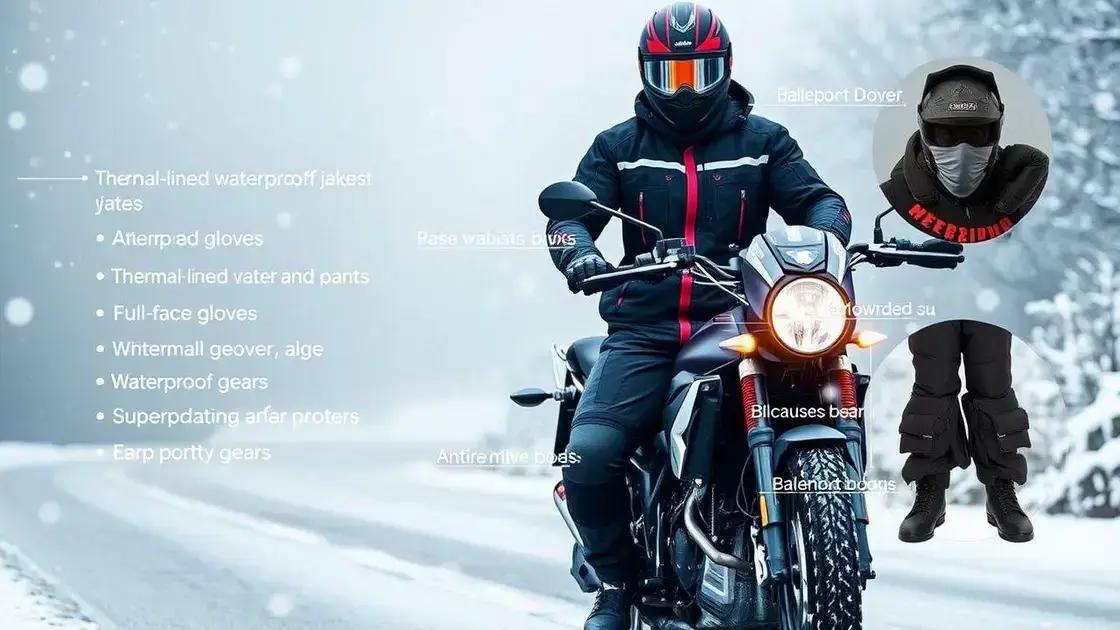 Equipamentos indispensáveis para o motociclista