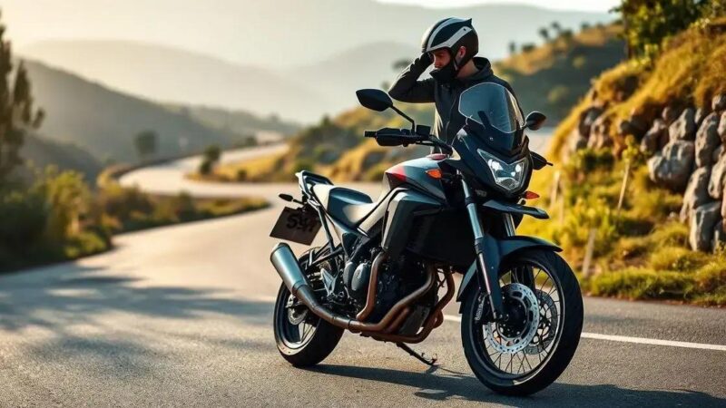 Guia de pilotagem para Honda NC750X