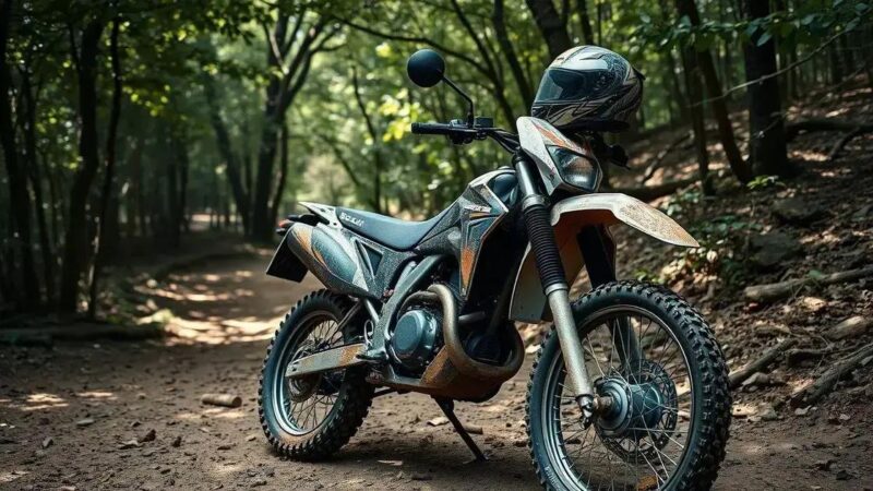 Manutenção e pilotagem da Suzuki DR-Z400