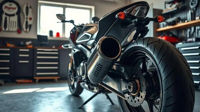 Melhore o desempenho e o som da sua moto