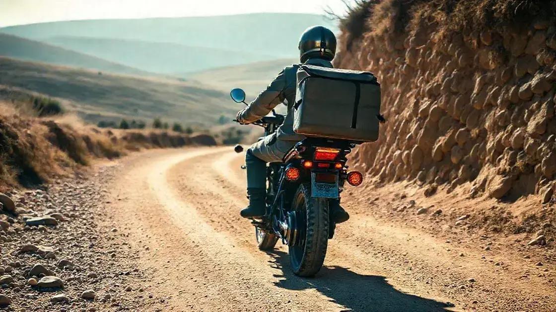 Orientações para motoboy e entregador durante entregas