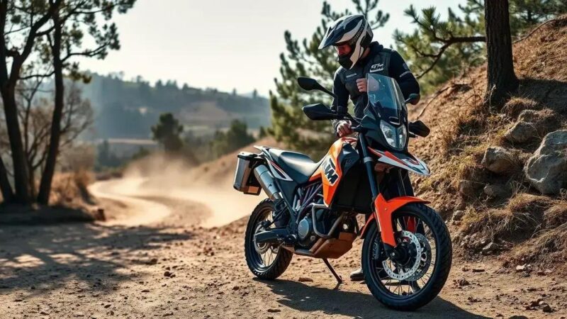 Pilotagem e cuidados com a KTM 390 Adventure