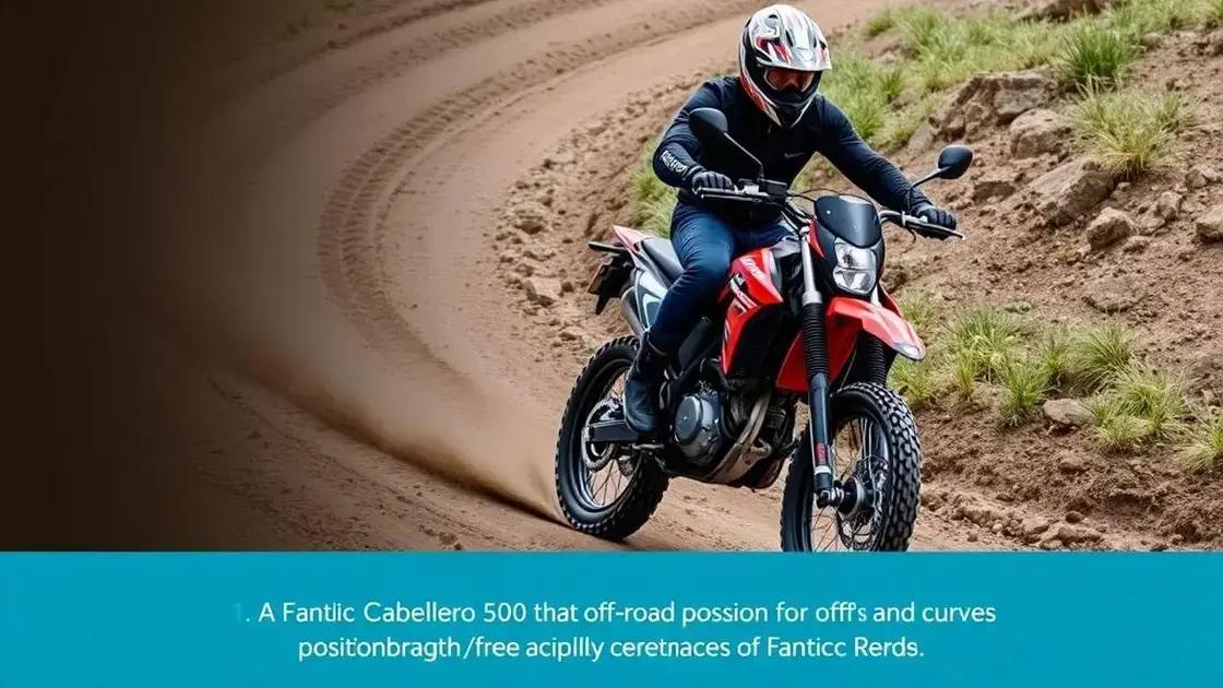 postura ideal para curvas e terrenos irregulares