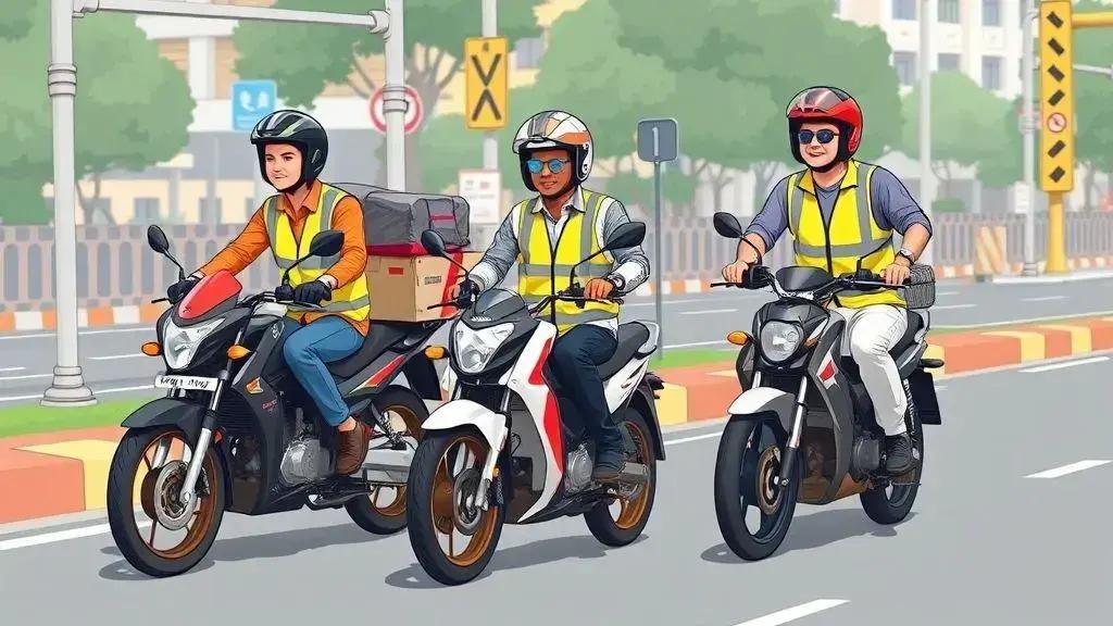 Boas práticas para motoboy, entregador e motociclista