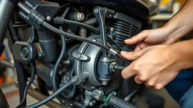 Como ajustar cabo da embreagem da Yamaha Fazer 250