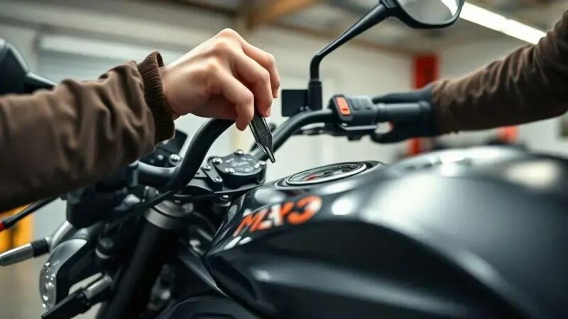 Como ajustar guidão da Yamaha MT-07 para melhor ergonomia