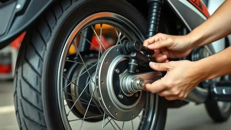 Como ajustar o freio traseiro da Honda CG 160