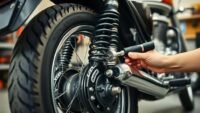 Como ajustar suspensão traseira da Royal Enfield Meteor 350