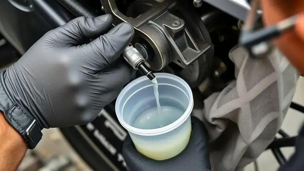 Como drenar o fluido velho com segurança Como drenar o fluido velho com segurança