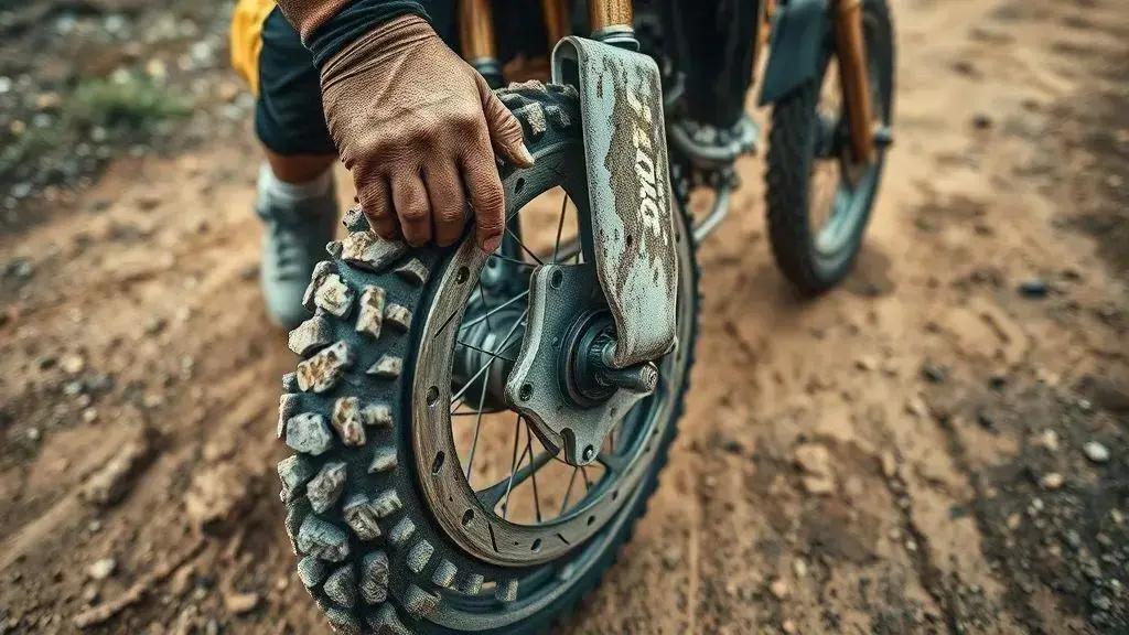 Como identificar desgastes ou falhas em terrenos acidentados