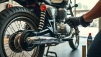 Como limpar e lubrificar a corrente da Royal Enfield Meteor 350